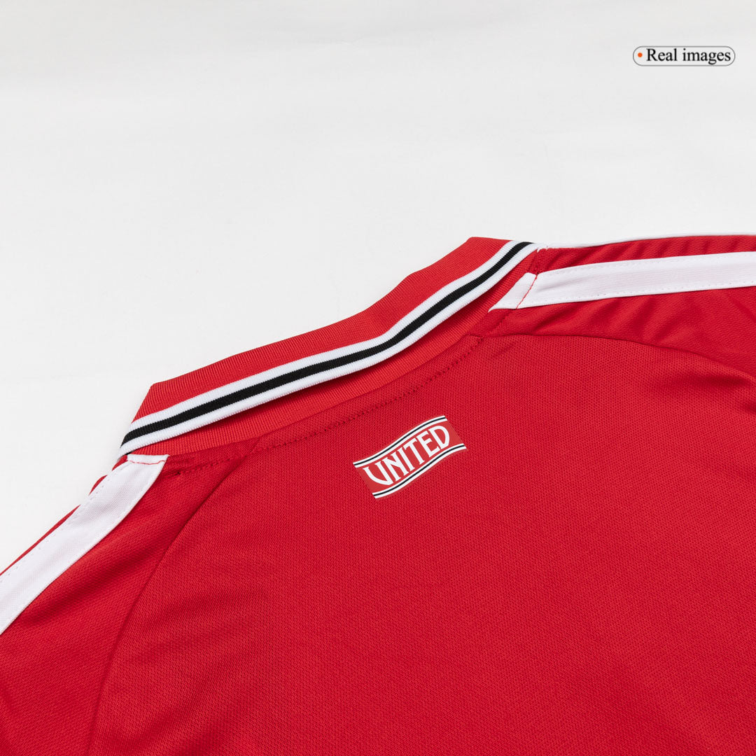 B.FERNANDES #8 Manchester United Domicile Maillot 2026/27 Rouge - UCL