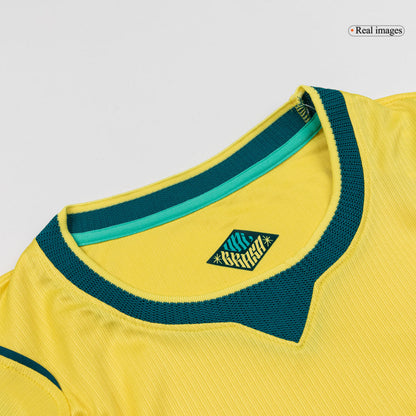 Vrouwen Brazilië Thuisshirt - Wereldkampioenschap 2026 Geel
