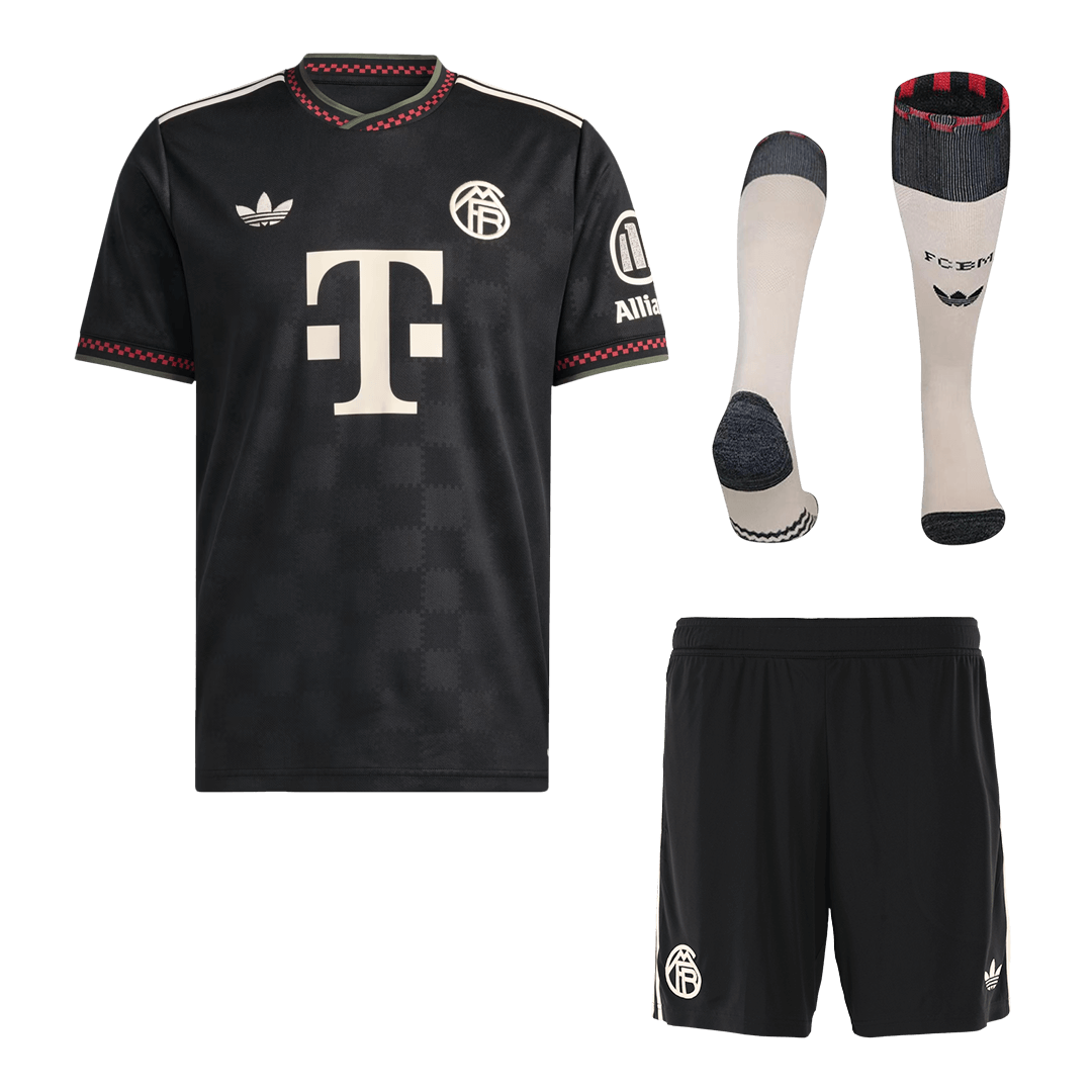 Munich Third Maillot Kit 2025/26 Noir