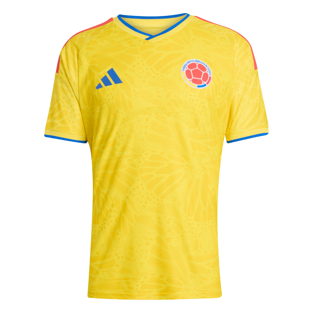 Colombia Thuis Thuisshirt Wereldbeker 2026 Geel Speler Grote Maat