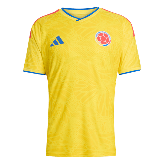 Colombie Domicile Maillot Coupe du Monde 2026 Jaune Joueur Grande Taille
