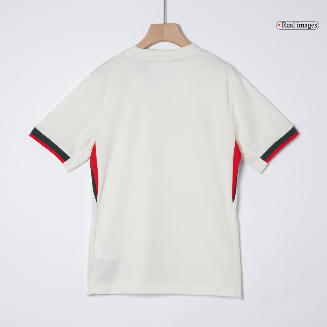 Chelsea Extérieur Maillot Kit 2025/26 Junior Blanc