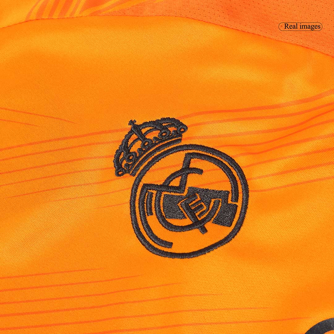 Real Madrid Extérieur Maillot Manches Longues 2024/25 Grande Taille