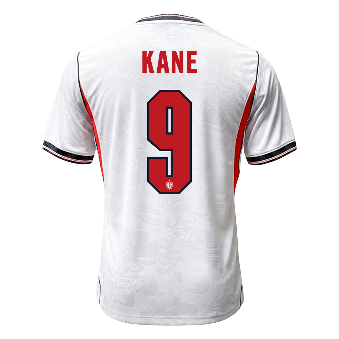 KANE #9 Engeland Thuisshirt - Wereldkampioenschap 2026 Wit Speler