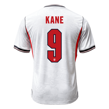 KANE #9 Engeland Thuisshirt - Wereldkampioenschap 2026 Wit Speler