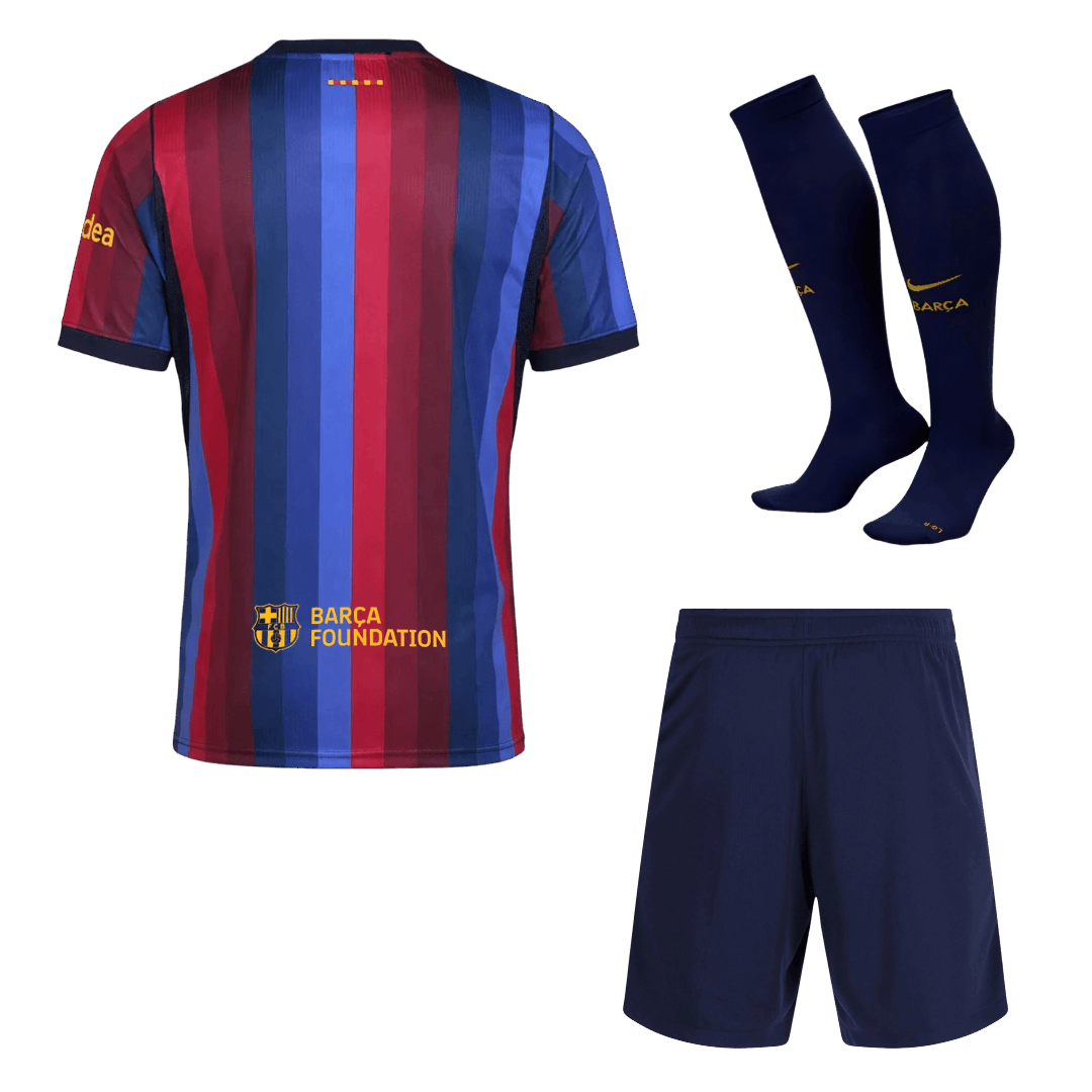 Barcelone Domicile Maillot Kit 2026/27 Rouge&Bleu - Super