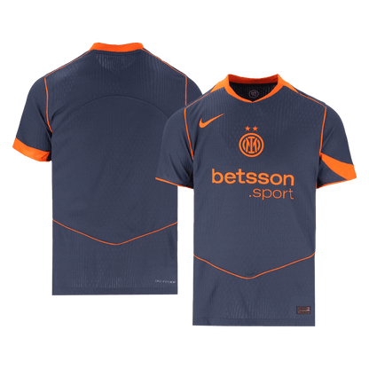 Inter Milan Third Maillot 2025/26 Bleu marine Authentique Grande Taille