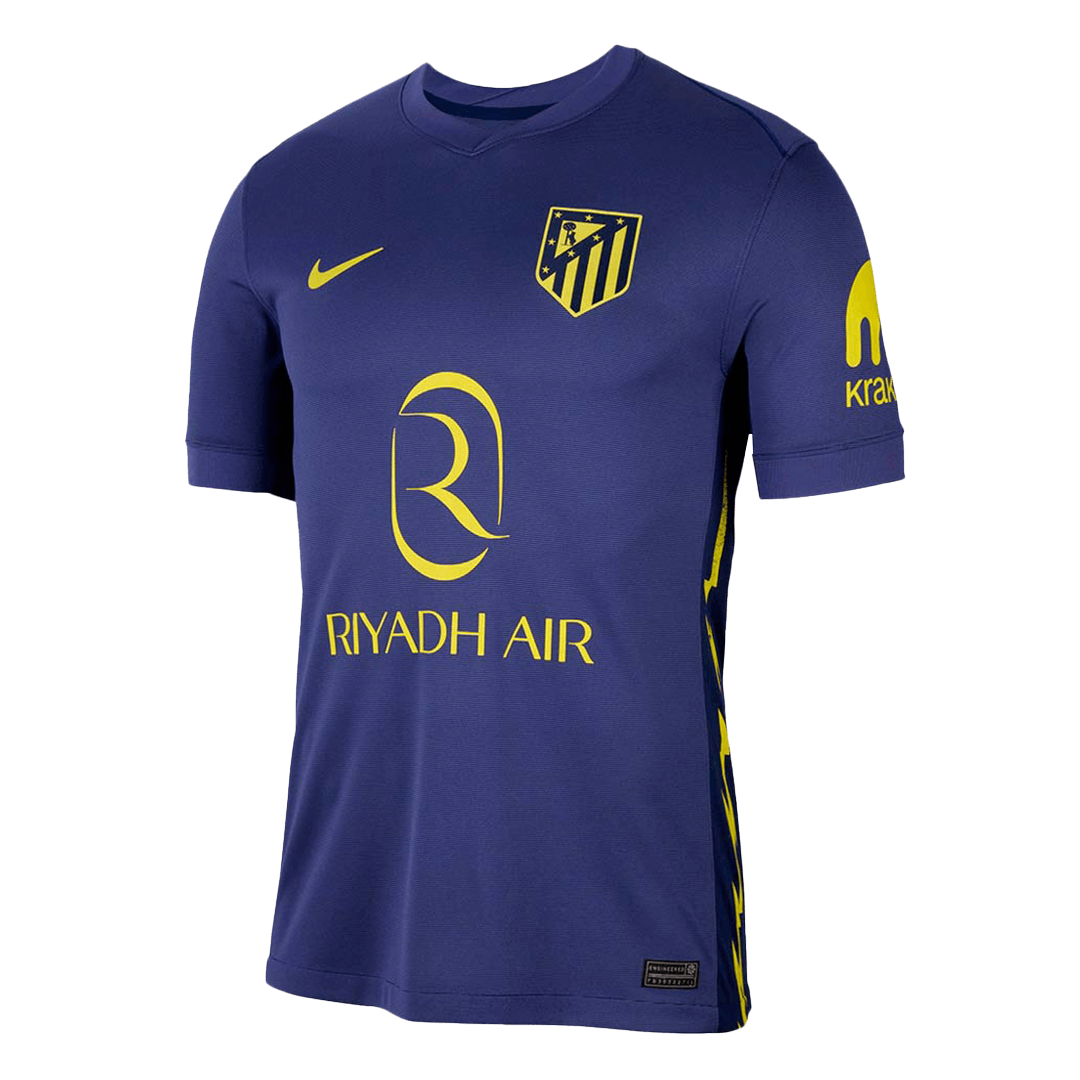 SØRLOTH #9 Atlético Uitshirt 2025/26 Marineblauw