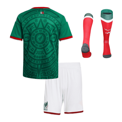 Mexique Domicile Maillot Kit 2025/26 Enfant Vert