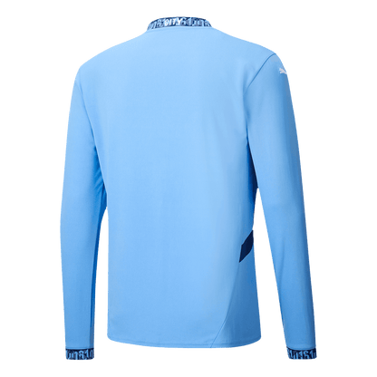 Manchester City Domicile Maillot Manches Longues 2024/25 Grande Taille
