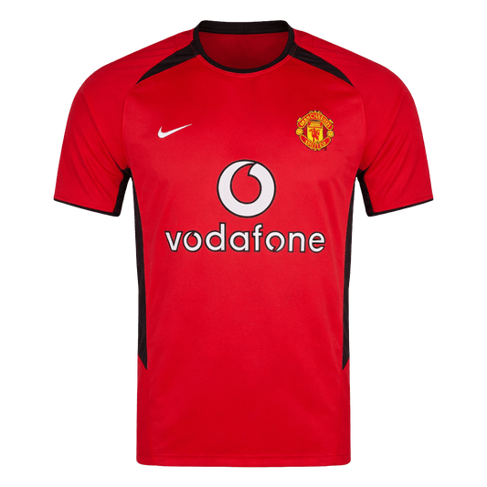 Retro Manchester United Thuisshirt 2002/04 Rood