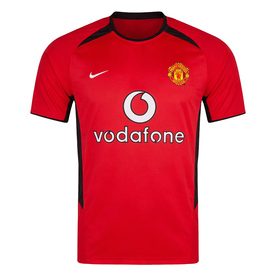 Retro Manchester United Thuis Shirt 2002/04 Rood