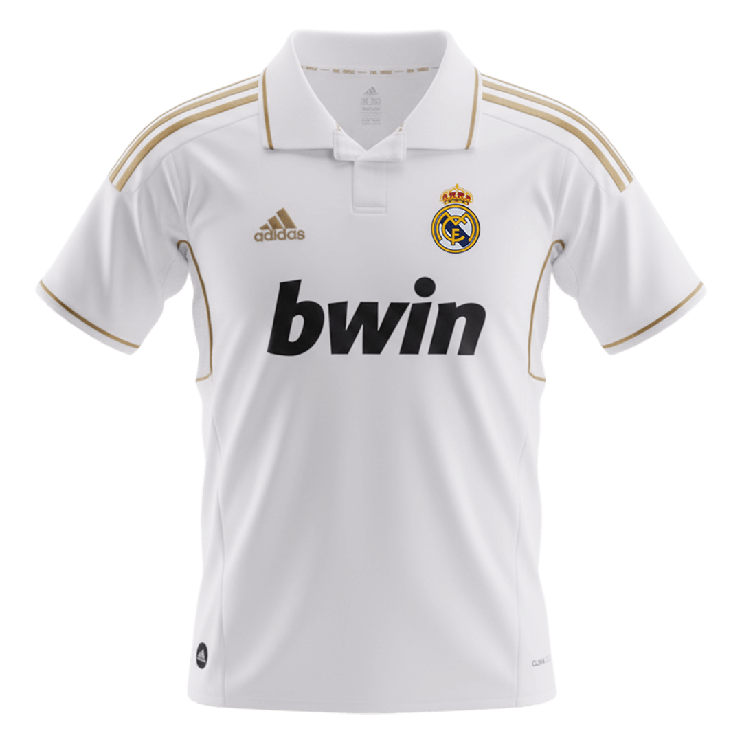 Retro Real Madrid Domicile Maillot 2011/12 Blanc