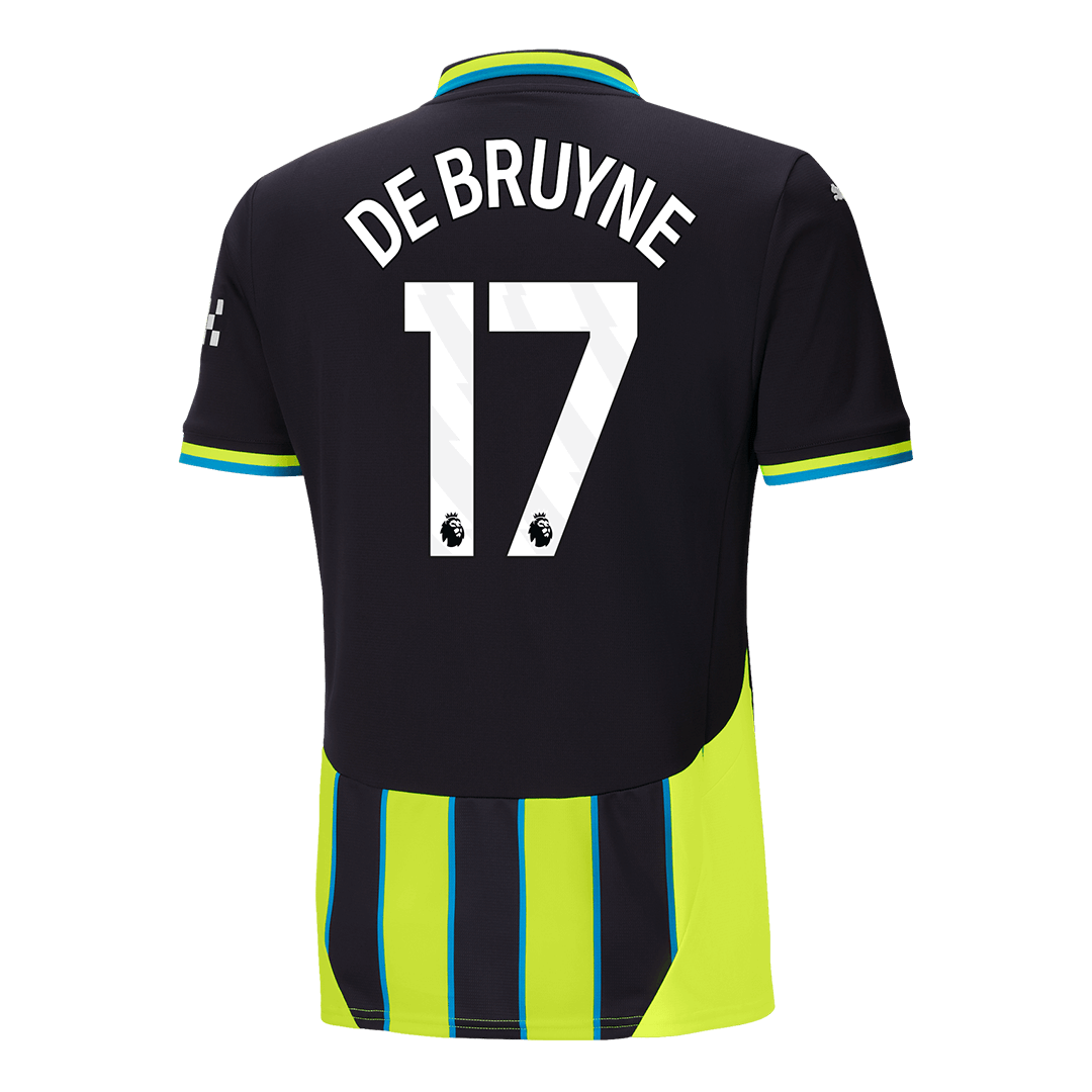 DE BRUYNE #17 Manchester City Extérieur Maillot 2024/25 - Mon Maillot Foot Store