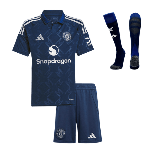Manchester United Extérieur Maillot Kit 2024/25 Enfant - Mon Maillot Foot Store