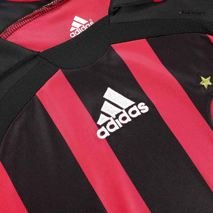 Vintage Milan AC Domicile Maillot Manches Longues 2006/07