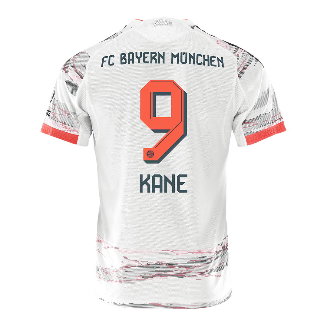 KANE #9 Munich Extérieur Maillot 2025/26 Blanc Joueur