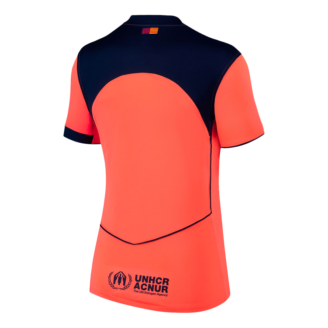 Vrouw Barcelona Derde Thuisshirt 2025/26 Oranje