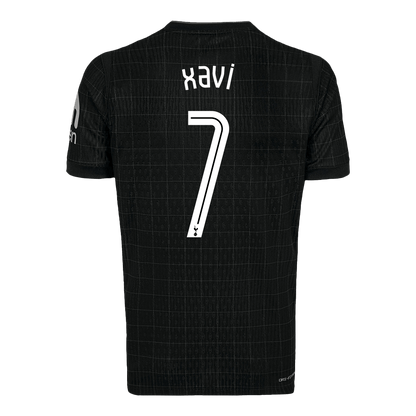 XAVI #7 Tottenham Hotspur Extérieur Maillot 2025/26 Noir - UCL