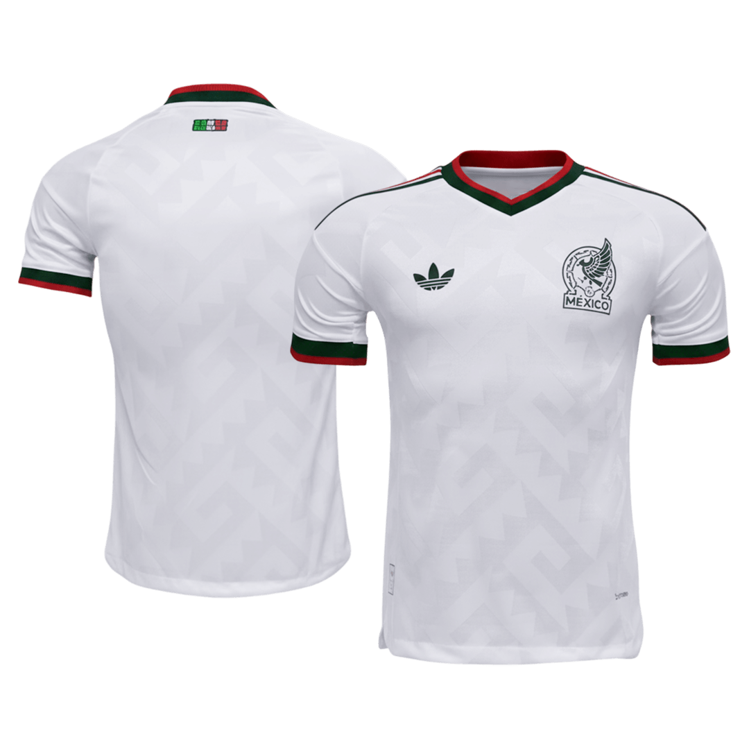 Mexique Extérieur Maillot Coupe du Monde 2026 Blanc Joueur