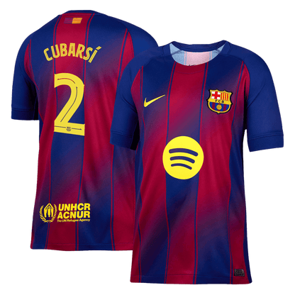 CUBARSÍ #2 Barcelone Domicile Maillot 2025/26 - UCL