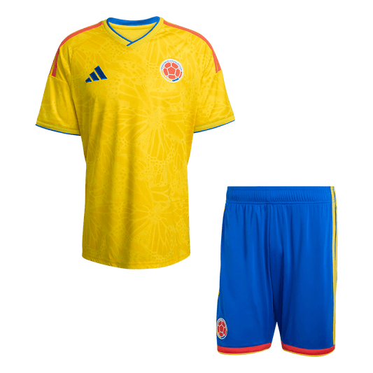 Colombie Domicile Maillot Kit Coupe du Monde 2026 Jaune