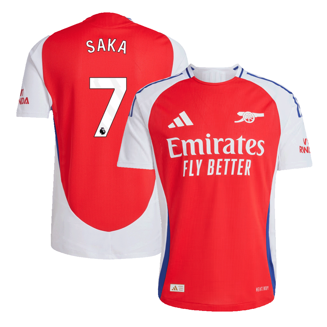 SAKA #7 Arsenal Domicile Maillot 2024/25 Authentique