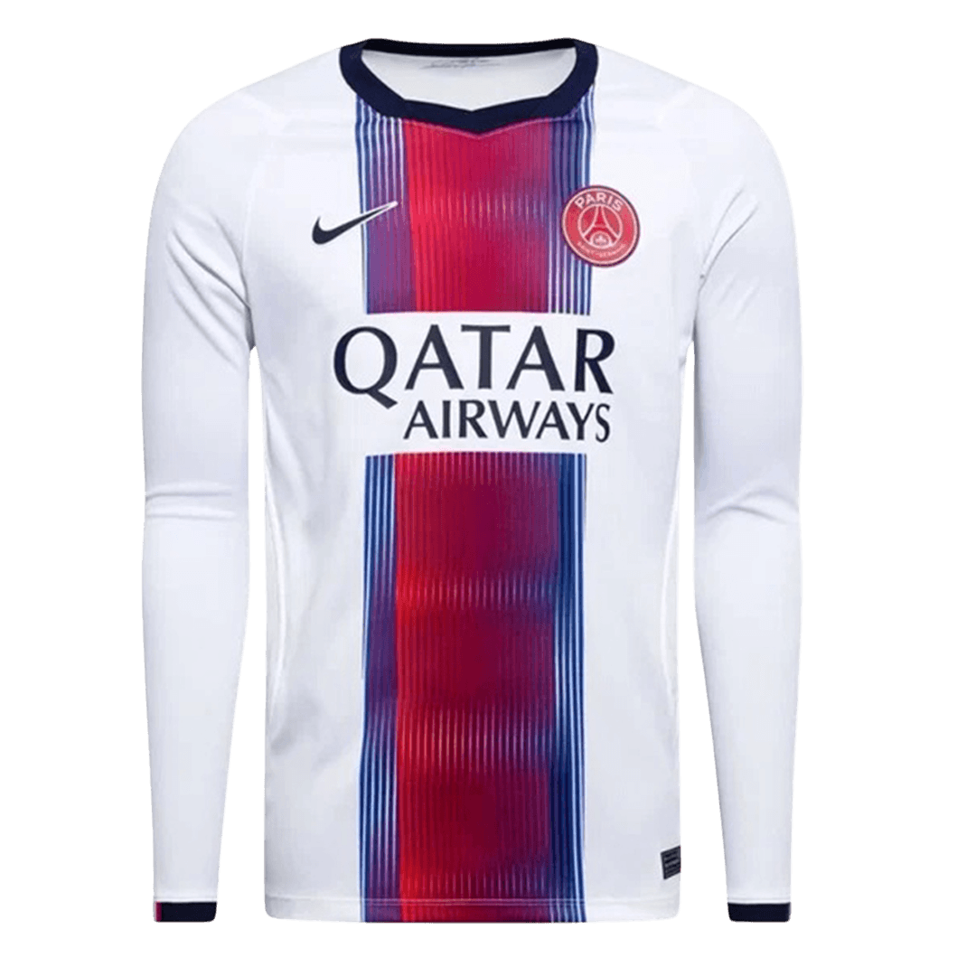 Les Paris Extérieur Maillot Manches Longues 2026/27 Blanc
