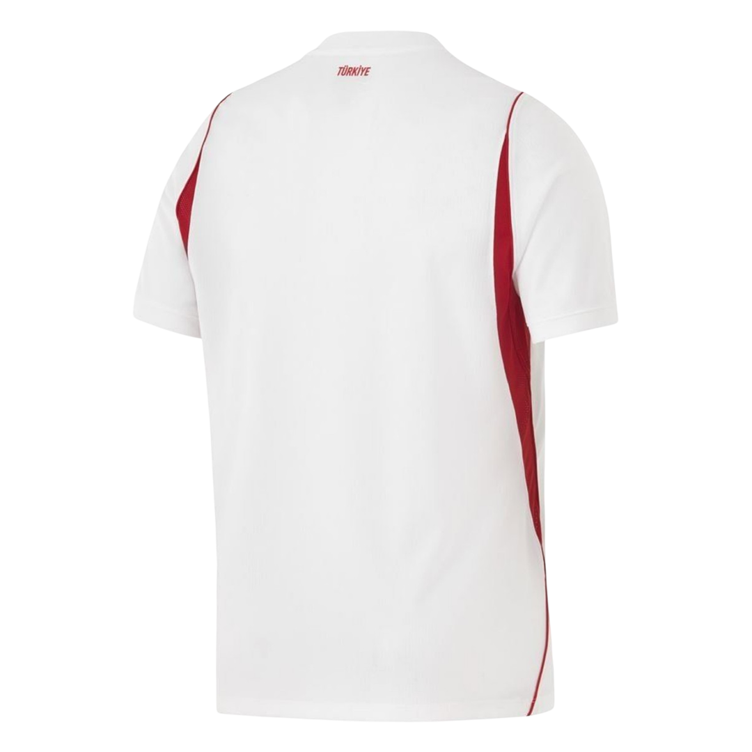 Turkije Uitshirt - Wereldkampioenschap 2026 Wit Grote Maten