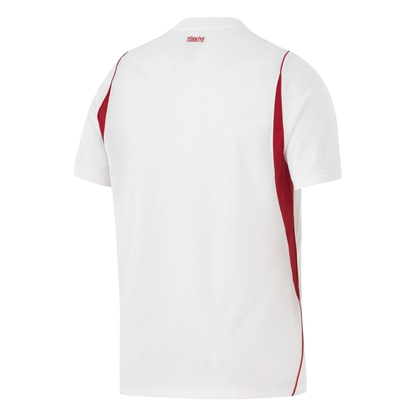 Turkije Uitshirt - Wereldkampioenschap 2026 Wit Grote Maten