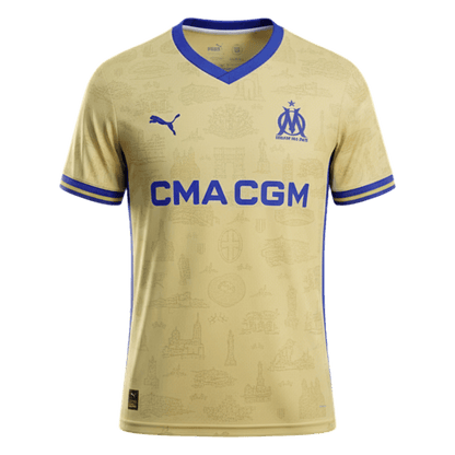 Olympique de Marseille Fourth Maillot 2025/26 Jaune
