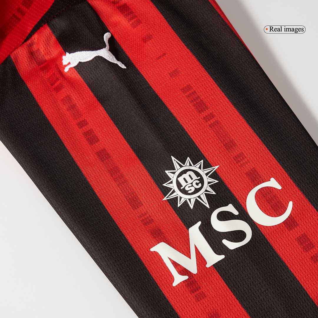 Milan AC Domicile Maillot Manches Longues 2024/25