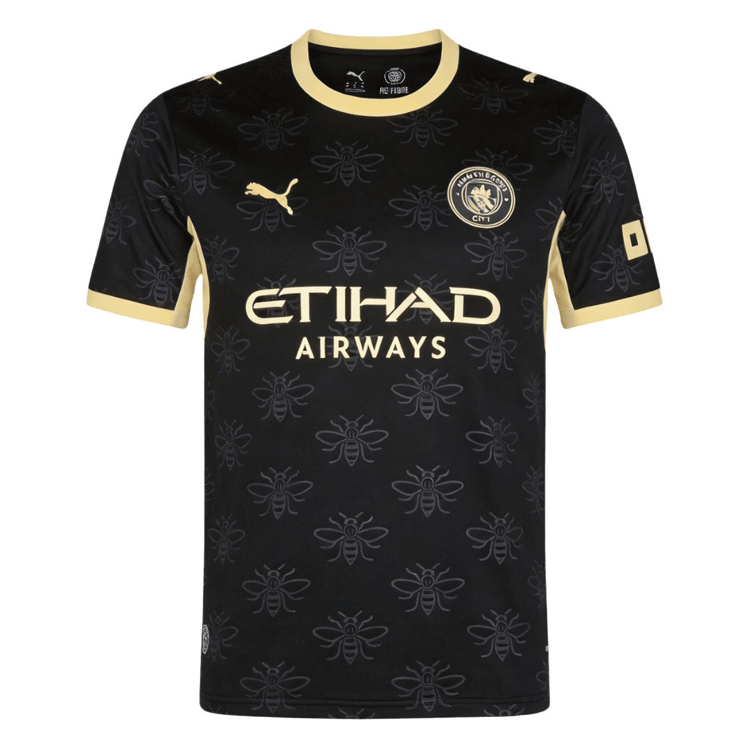 Manchester City Extérieur Maillot 2026/27 Noir