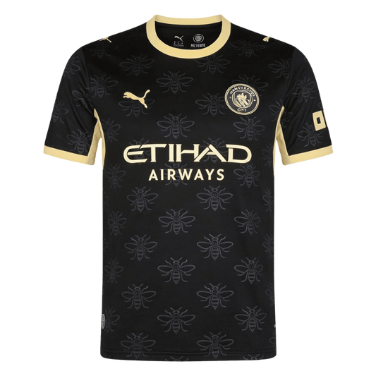 Manchester City Extérieur Maillot 2026/27 Noir