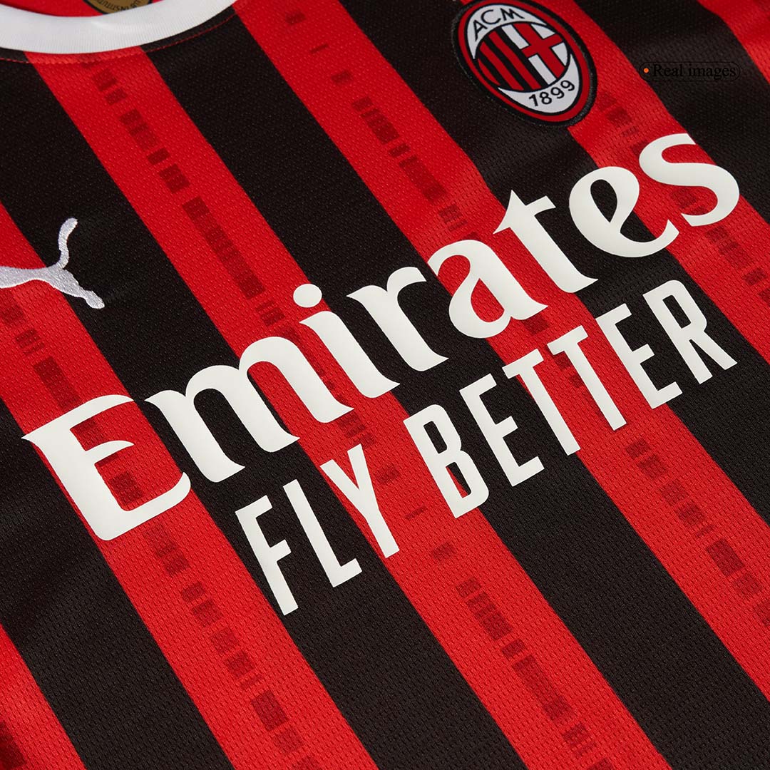 Milan AC Domicile Maillot Manches Longues 2024/25