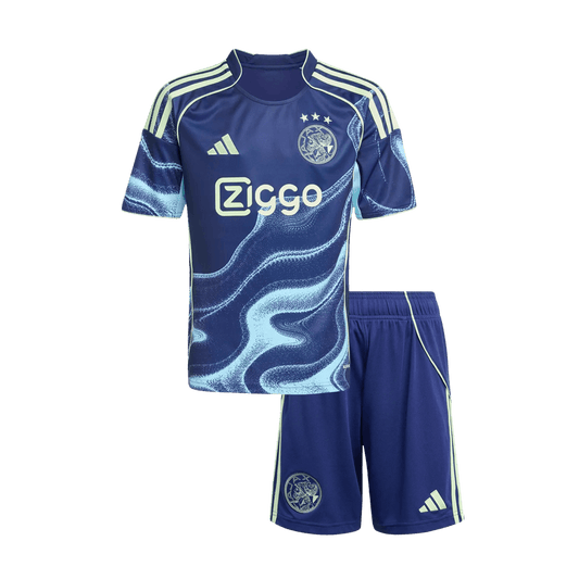 Ajax Extérieur Maillot Kit 2025/26 Enfant