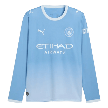 Manchester City Domicile Maillot Manches Longues 2026/27 Bleu