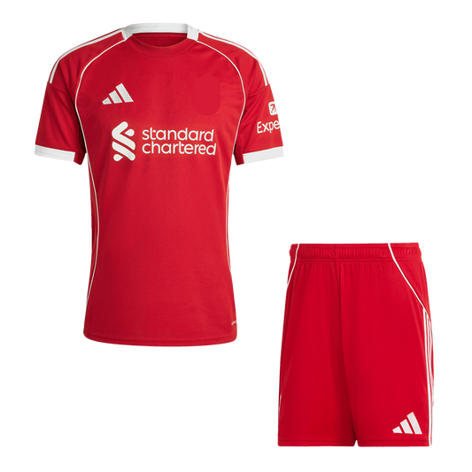 LFC Domicile Maillot Kit 2025/26 Rouge