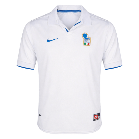 Retro Italië Uit Shirt 1998 Wit