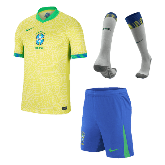 Brésil Domicile Maillot Kit 2024 - Super