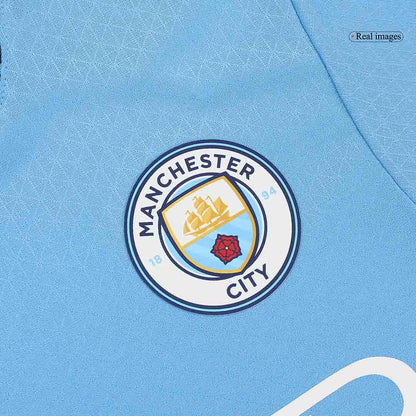 Manchester City Domicile Maillot 2024/25 Authentique Grande Taille