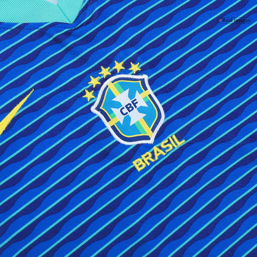 Brésil Extérieur Maillot Kit 2024 Enfant - Mon Maillot Foot Store