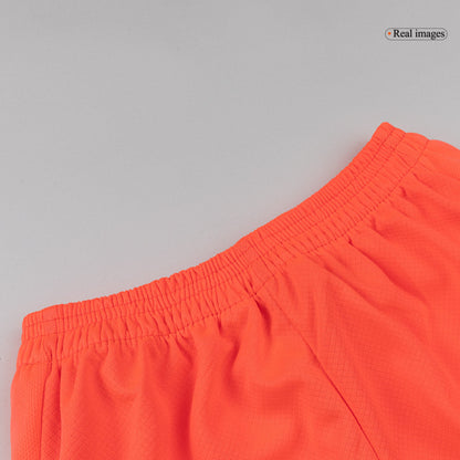 Barcelone Third Maillot Kit 2025/26 Junior Orange
