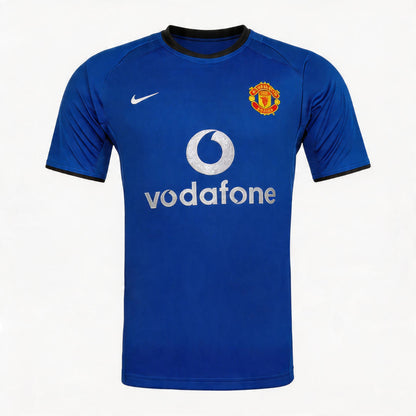 Retro Manchester United Derde Shirt 2002/03 Blauw