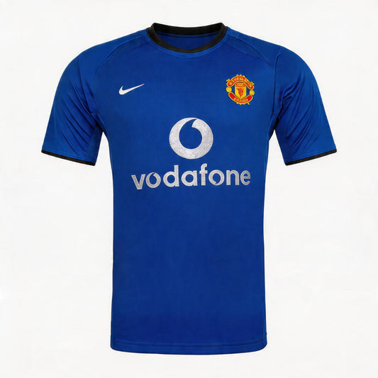 Retro Manchester United Derde Shirt 2002/03 Blauw