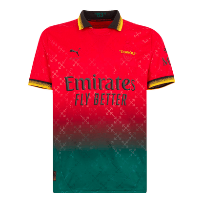 Milan AC Fourth Goalkeeper Maillot 2024/25 Grande Taille