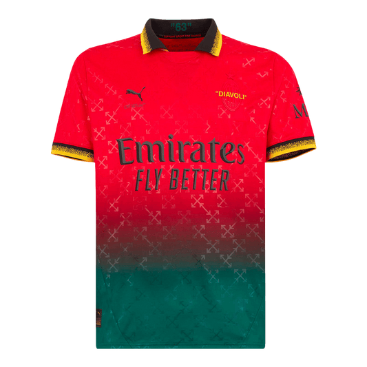 Milan AC Fourth Goalkeeper Maillot 2024/25 Grande Taille