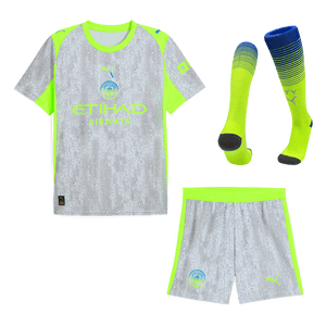 Manchester City Third Maillot Kit 2025/26 Gris