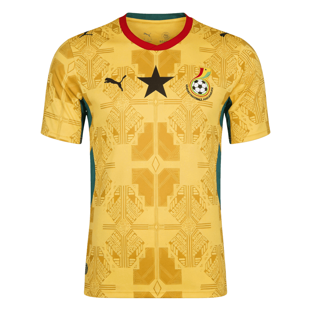 Ghana Uitshirt - WK 2026 Geel