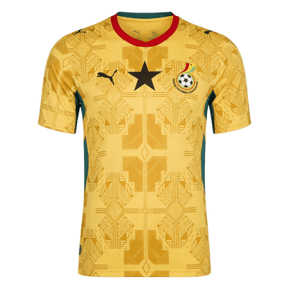 Ghana Uitshirt - WK 2026 Geel